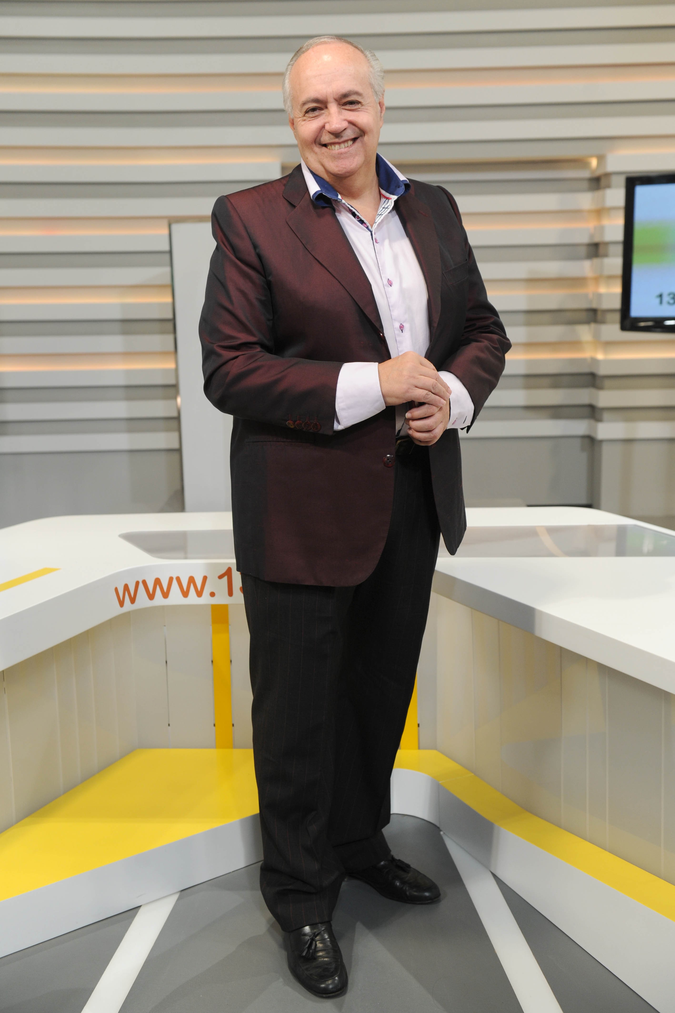 EL PRODUCTOR JOSE LUIS MORENO DURANTE LA PRESENTACION DE LA PROGRAMACION DE " 13 TV " 2011 / 2012 20/09/2011 MADRID