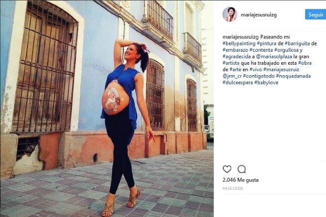 maria-jesus-ruiz-esta-embarazada-a-sus-34-anos-de-una-nina
