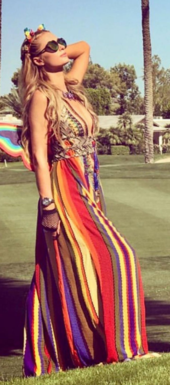 Paula Echevarría y Paris Hilton con el mismo vestido, ¿a quién le queda mejor?