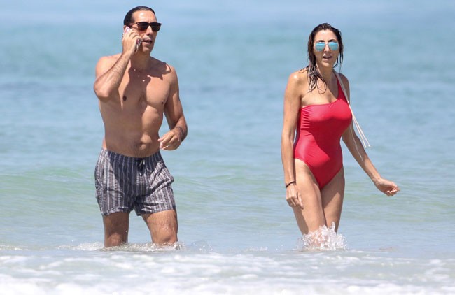 Una-pareja-aficionada-al-deporte
