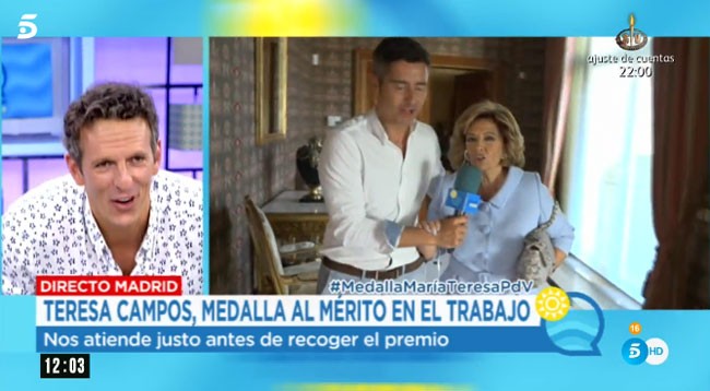 María Teresa Campos, feliz por el reconocimiento a su carrera: "Volveré en septiembre"