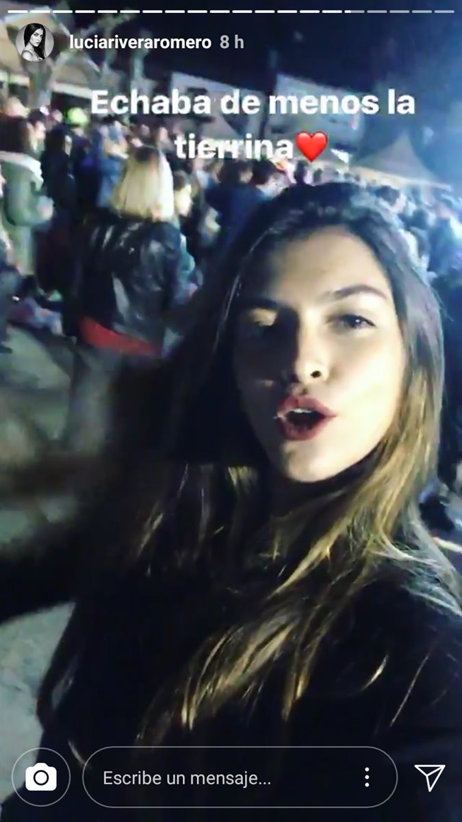 Lucía Rivera, la fan más incondicional de su tío Kiko