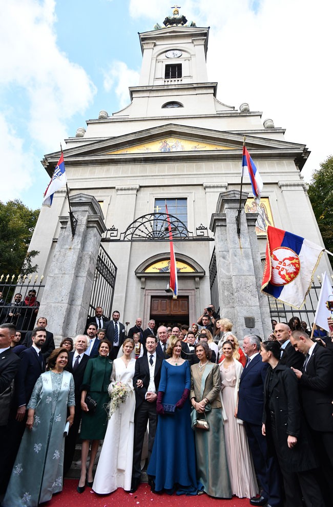 Reina Sofia boda en Serbia