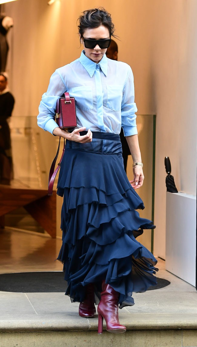 Victoria Beckham y su look más flamenco