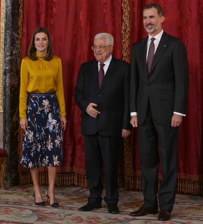 Letizia, tras su 'destape' mexicano, regresa muy lady al Palacio Real