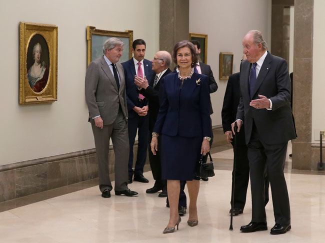 Los Reyes Juan Carlos y Sofía vuelven a trabajar juntos