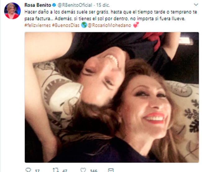 Rosario Mohedano le hace la cobra a Telecinco