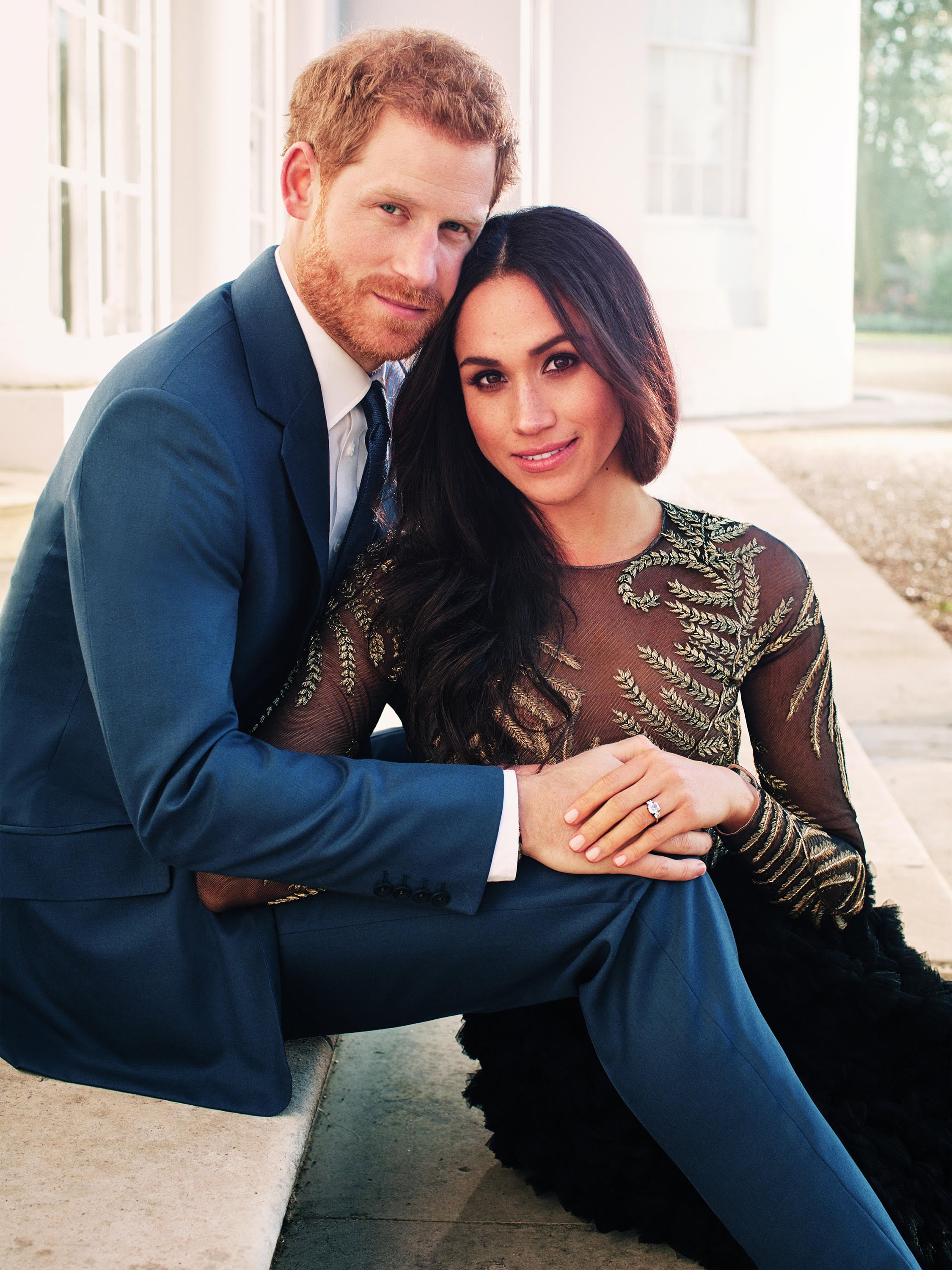 Official engagement pictures of Prince Harry and Meghan Markle taken at Frogmore House in Windsor