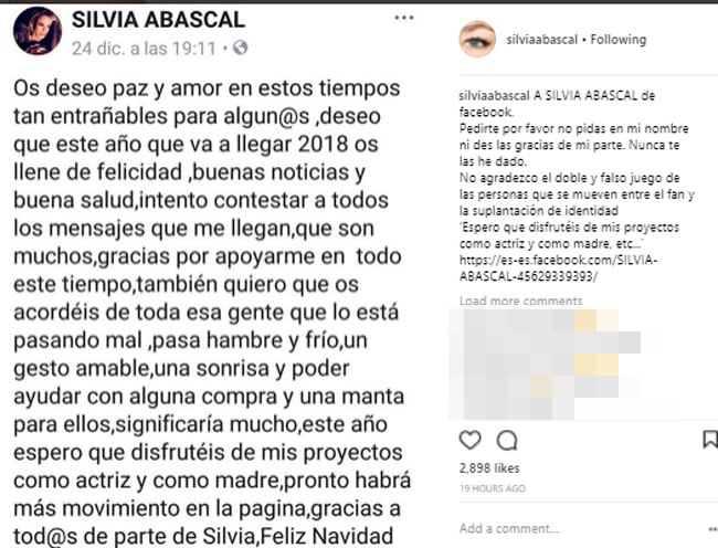 Álex González denuncia una suplantación de identidad en Redes Sociales: "Tomaré medidas legales"