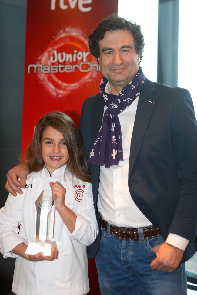 Esther, ganadora de 'MasterChef Junior': "Jordi impone con esa voz tan grave"
