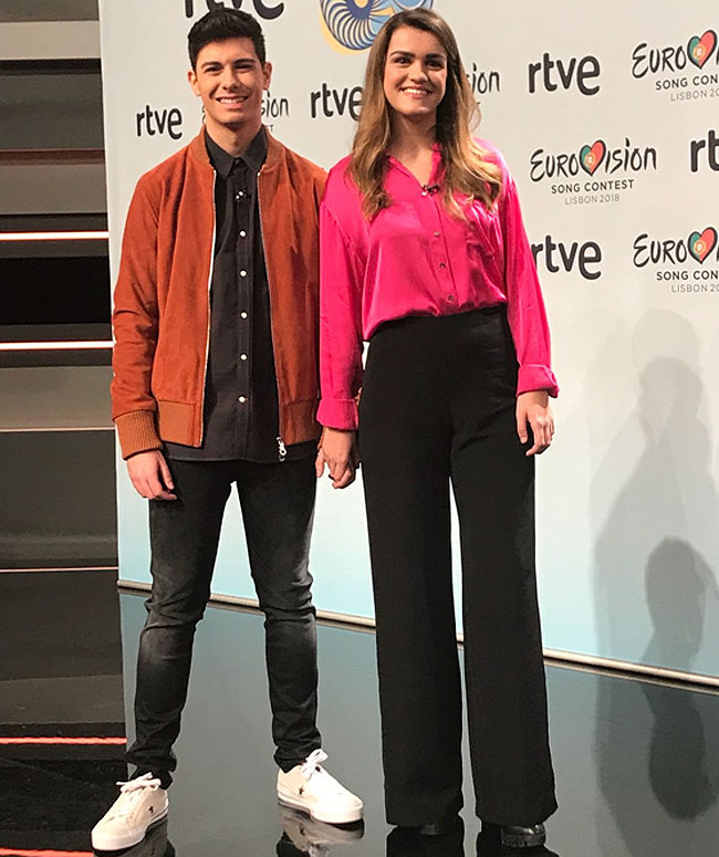 Amaia y Alfred desvelan cómo viven el reto de ir a Eurovisión