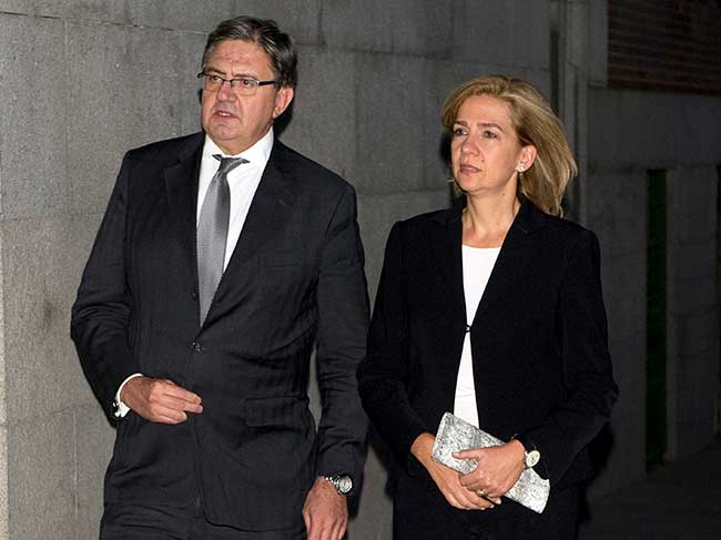 García Revenga y la infanta Cristina / Gtres