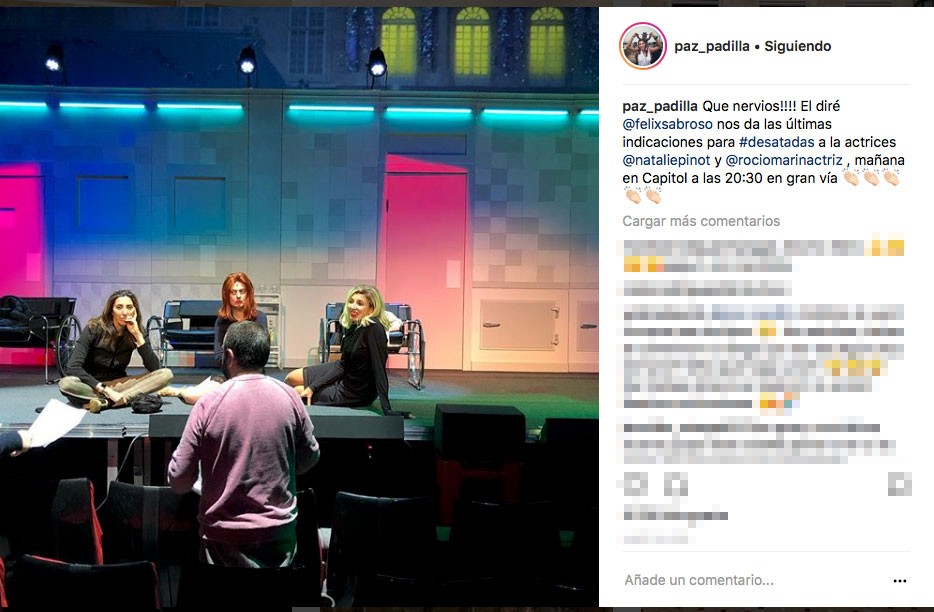 paz-padilla-en-los-ensayos-de-su-ultima-obra-de-teatro