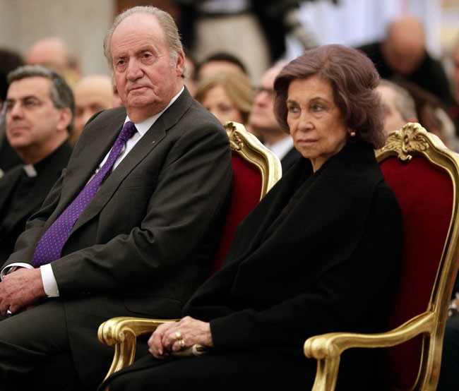 Don Juan Carlos y Doña Sofía, de nuevo unidos, esta vez en Roma