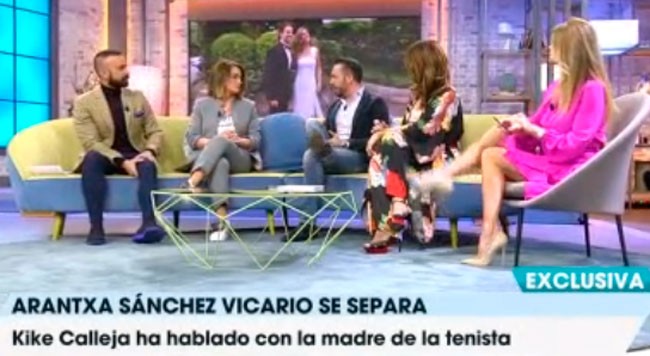 Arantxa Sánchez Vicario se acerca a su familia en su peor momento