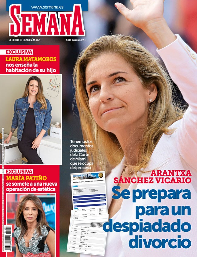 En tu revista, Arantxa Sánchez Vicario se prepara para un despiadado divorcio