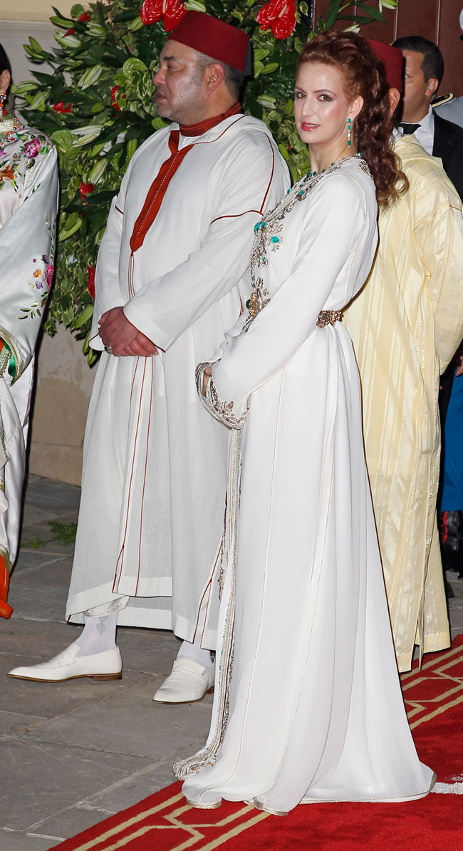 Mohamed y Lalla Salma