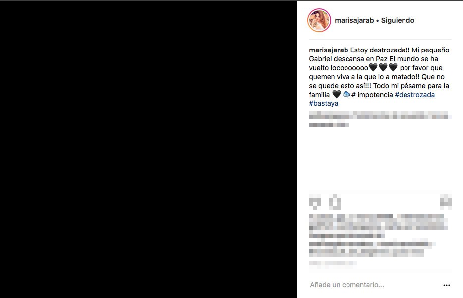 marisa-jara-publica-una-foto-en-negro-en-solidaridad-por-el-fatal-desenlace