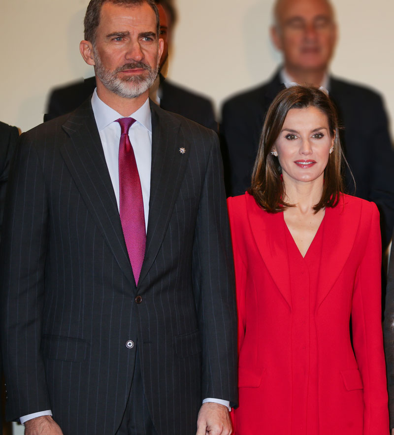 Reyes Felipe y letizia