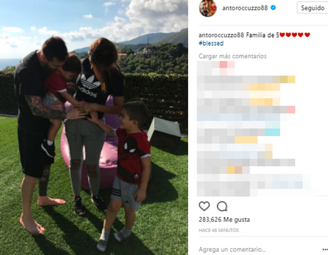 Leo Messi y Antonella Rocuzzo ya han sido padres por tercera vez