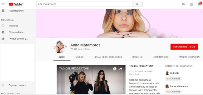 cuenta-cosas-personales-en-su-canal