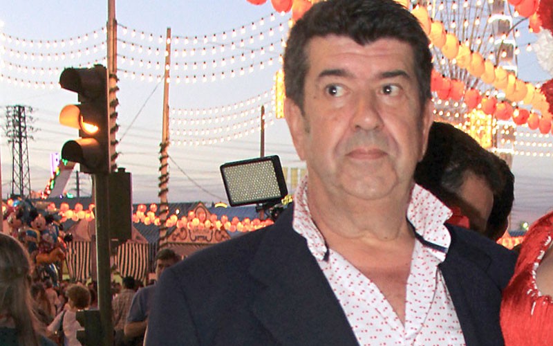 José María Gil Silgado en la Feria de Abril en 2013. (Gtres)
