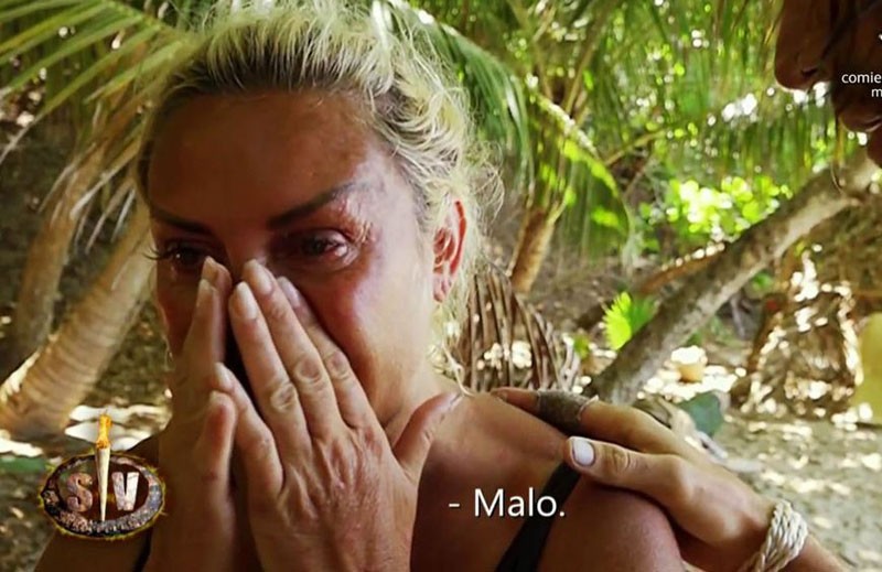 Raquel Mosquera en una imagen de 'Supervivientes'