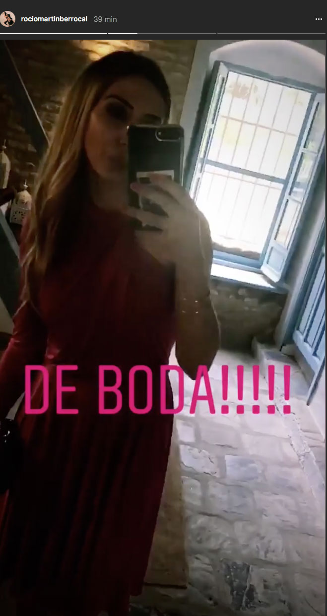 rocio-martin-berrocal-fue-otra-de-las-invitadas-al-enlace