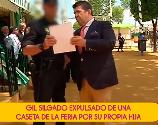 José María Gil Silgado, detenido en la Feria de Abril tras pelearse con su hija