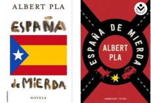 Portadas del libro 'España de mierda' de Albert Pla