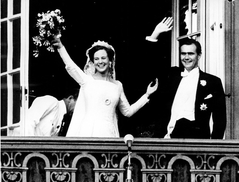 dinamarca-10-junio-de-1967-boda-de-la-reina-margarita-y-el-principe-enrique