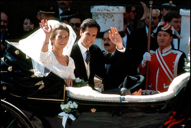 espana-18-de-marzo-de-1995-boda-de-la-infanta-elena-y-jaime-de-marichalar