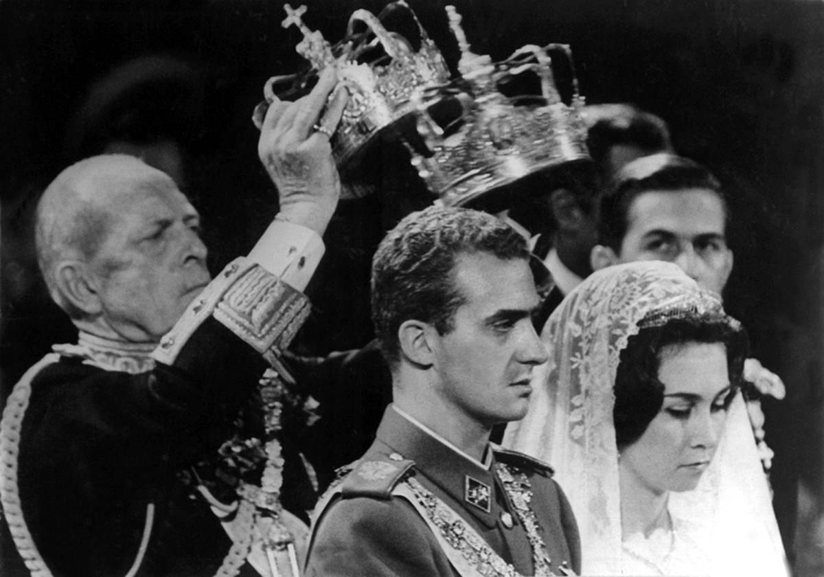 Imagen de la boda de Don Juan Carlos y Doña Sofía (Casa Real)