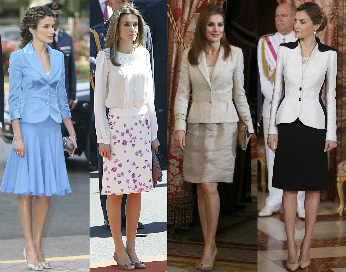 La evolución de la Reina Letizia en el Día de las Fuerzas Armadas