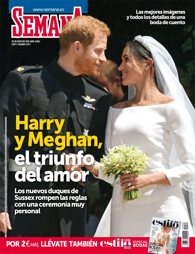 SEMANA YA A LA VENTA: Harry y Meghan Markle, la última gran boda real de la década