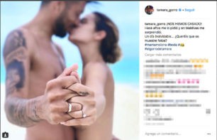 Tamara Gorro y Ezequiel Garay se casan por segunda vez