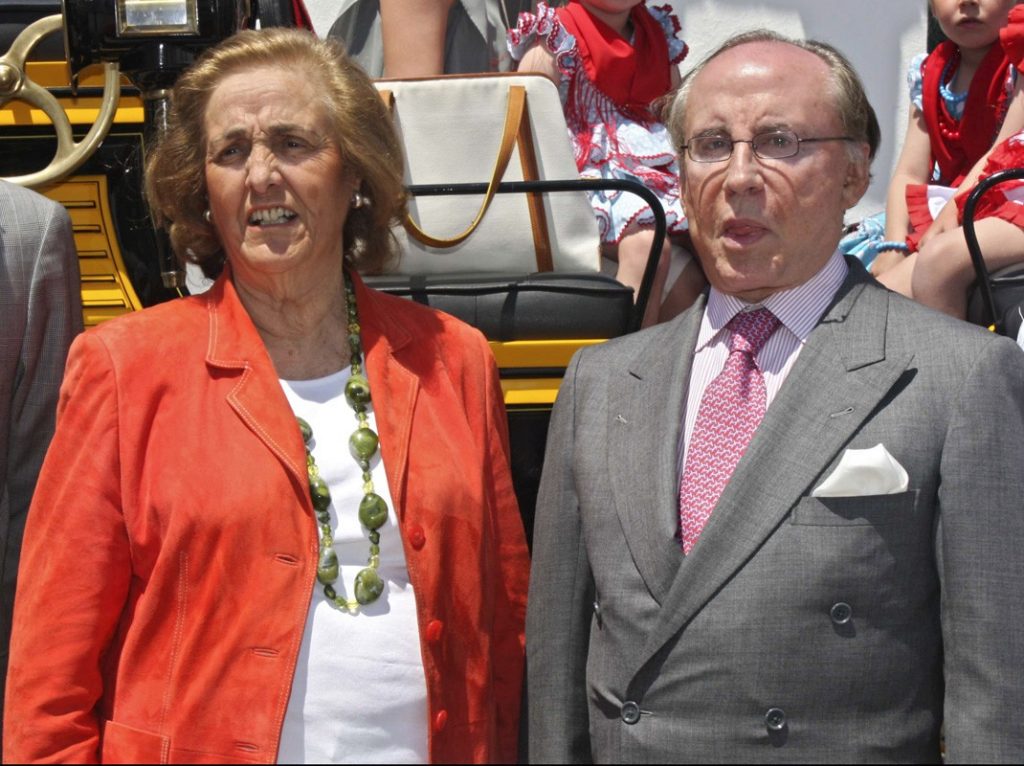 María Teresa Rivero y José María Ruiz Mateos. (Gtres)