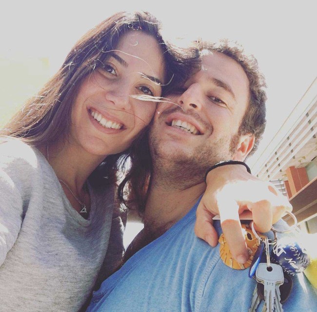 Álex Lequio y su novia, Francias, en Instagram