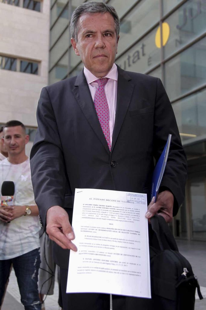 El abogado de Javier Santos (Gtres)