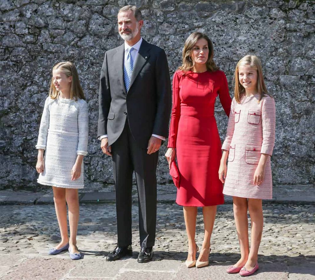 La Familia Real en Covadonga. (Gtres)