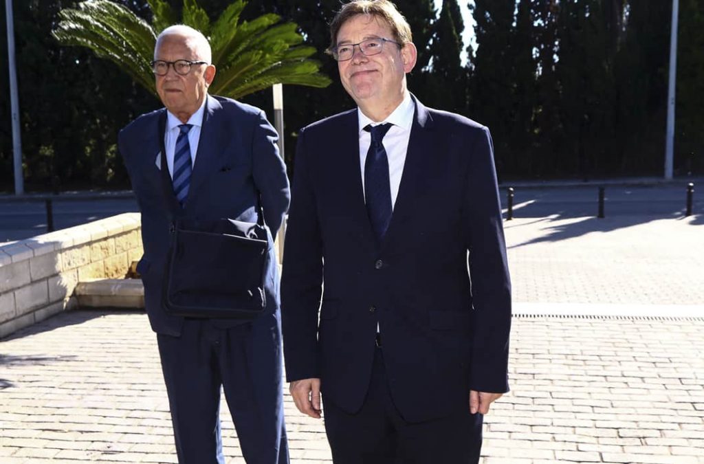 El presidente de Valencia, Ximo Puig