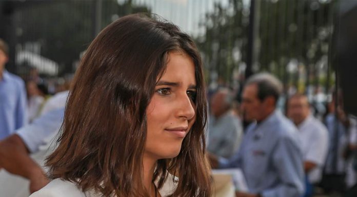 Tana Rivera acude a ver torear a su padre en Sevilla