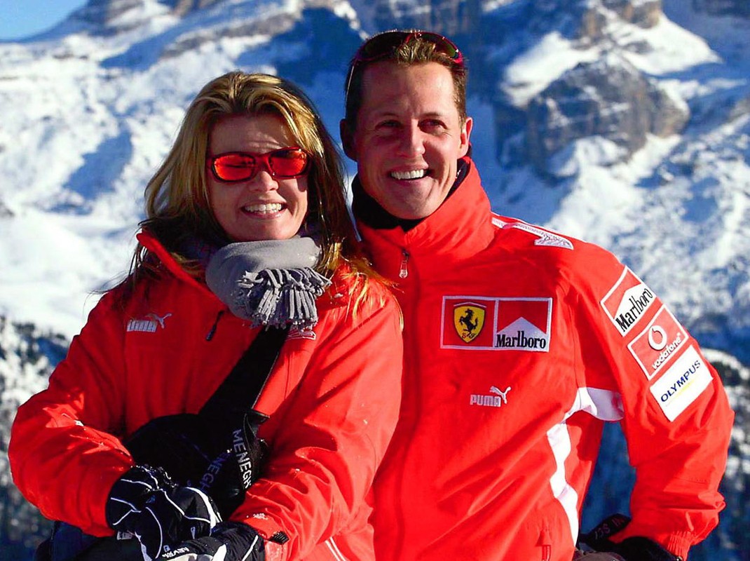 Corinna y su marido Michael Schumacher