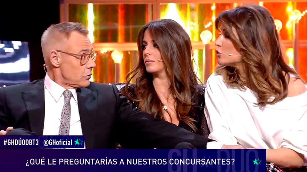 Jordi González, Nagore Robles, Anabel Pantoja