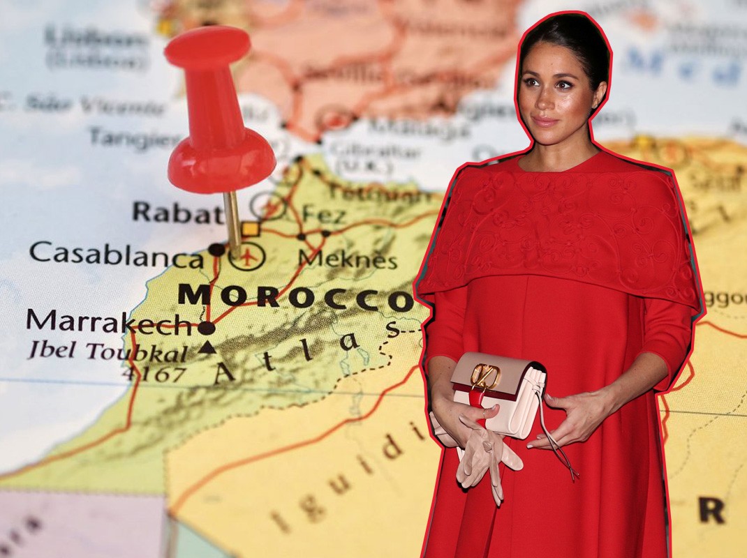 Meghan Markle looks Marruecos