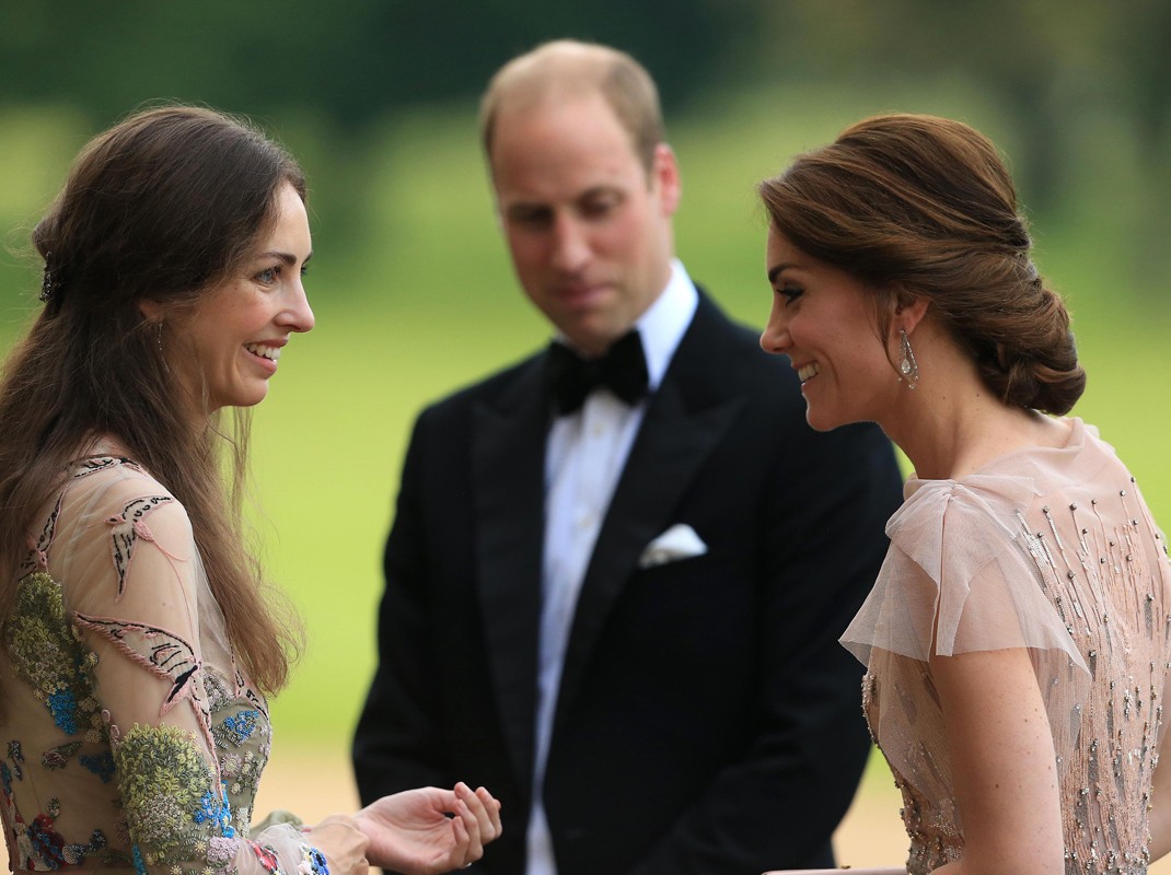 Rose Hanbury con Kate Middleton