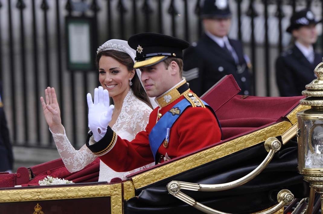 El príncipe Guillermo, Kate Middleton