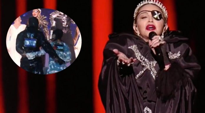 Madonna pone el broche de oro a Eurovisión 2019 y saca la bandera de Palestina