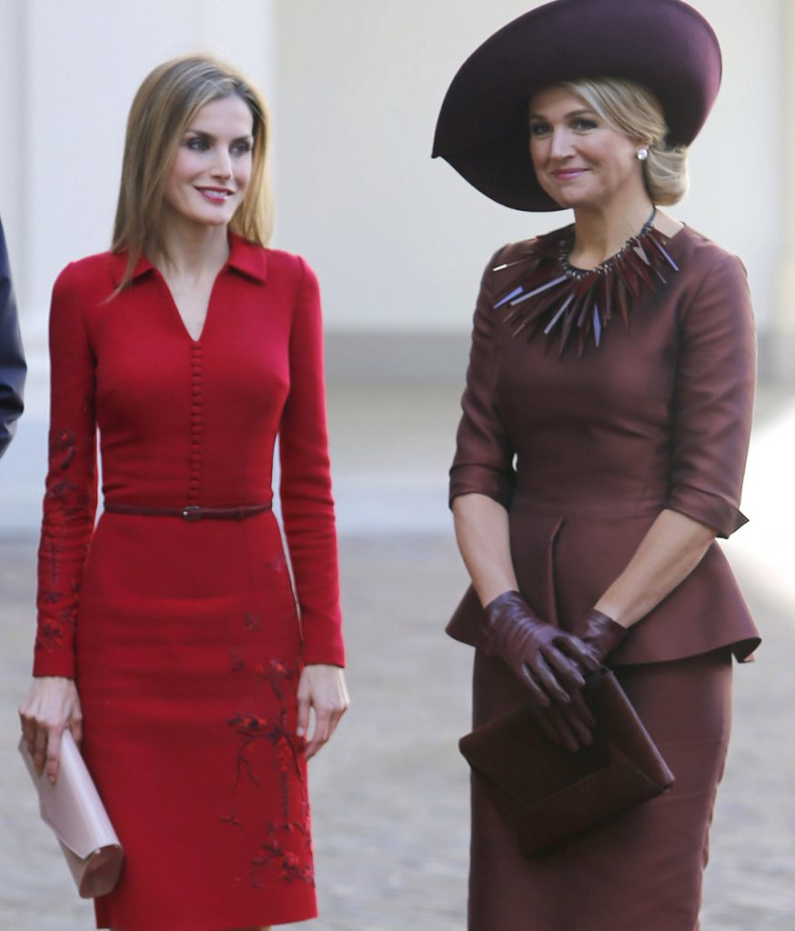 La Reina Letizia y Máxima de Holanda