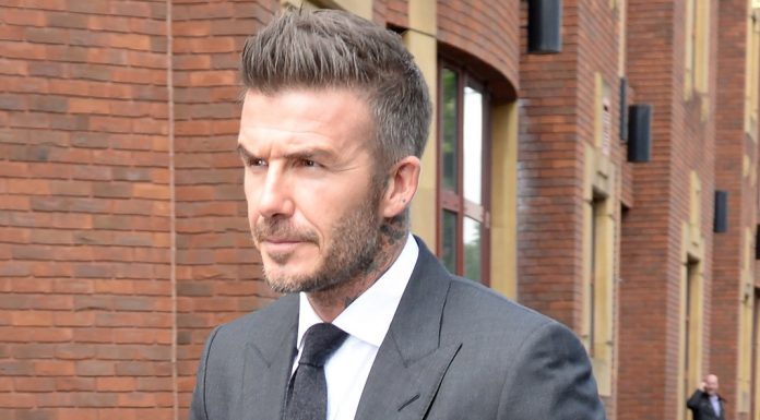 David Beckham se queda sin carné de conducir por una falta al volante